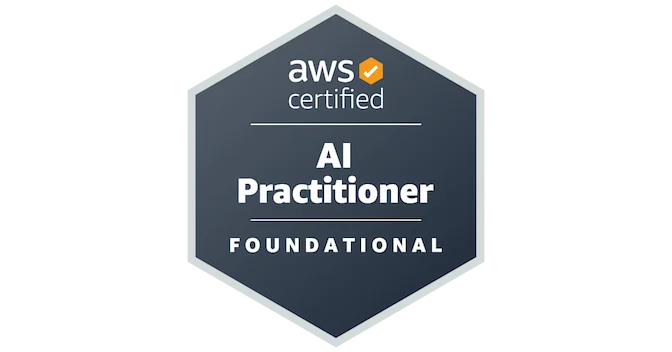 AWS Certified AI Practitioner certification badge