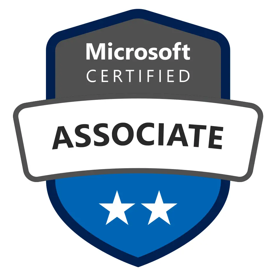 Microsoft Certified: Machine Learning Operations Engineer Associate certification badge
